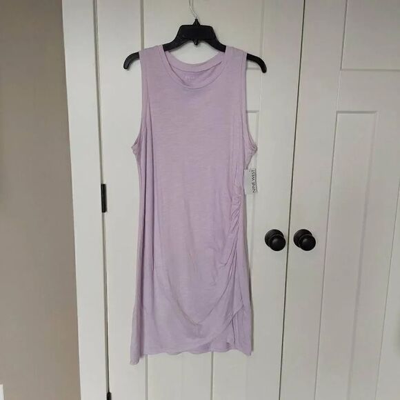 Nine West Tank Dress Barbie Core Juniors Sz XXL Purple New - Picture 1 of 8